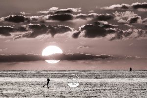 zonsondergang Vlieland zwartwit foto - fotograaf vlieland - portfolio fotogravlie